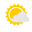 Mostly Cloudy Icon 32x32 png